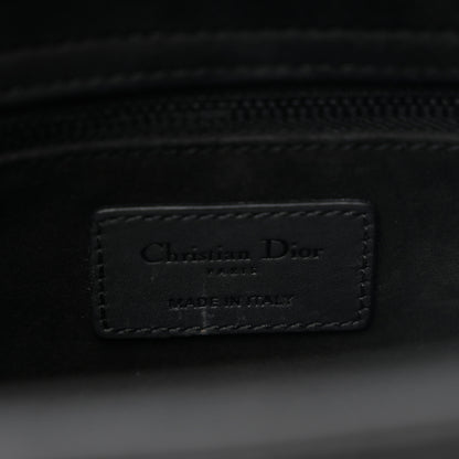 Christian Dior Ultra Matte Calfskin Cannage Medium Lady Dior Black 6 of 10