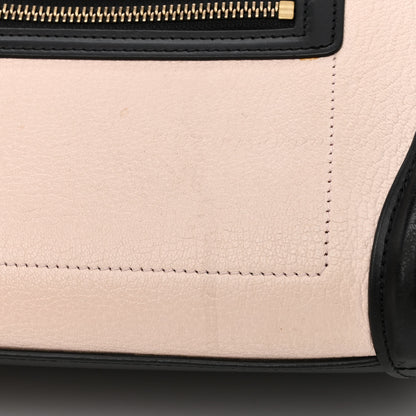 Celine Goatskin Smooth Calfskin Micro Tri-Color Luggage Olive 13 of 16