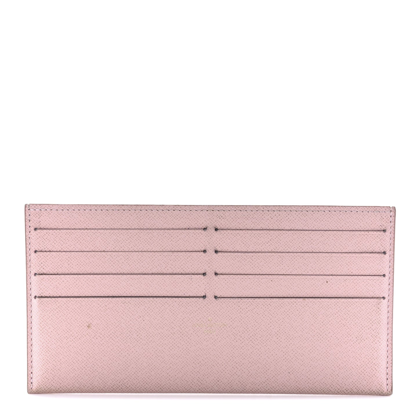 Calfskin Felicie Card Holder Insert Rose Ballerine