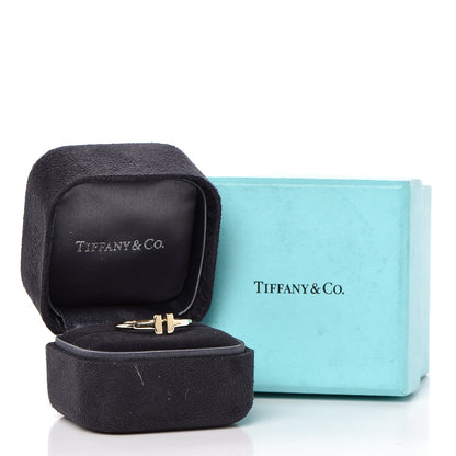 Tiffany 18K Yellow Gold T Wire Ring 54.5 7 4 of 4