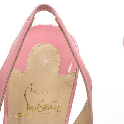 Christian Louboutin Patent Private Number 120 Pumps 39 Rose 8 of 10