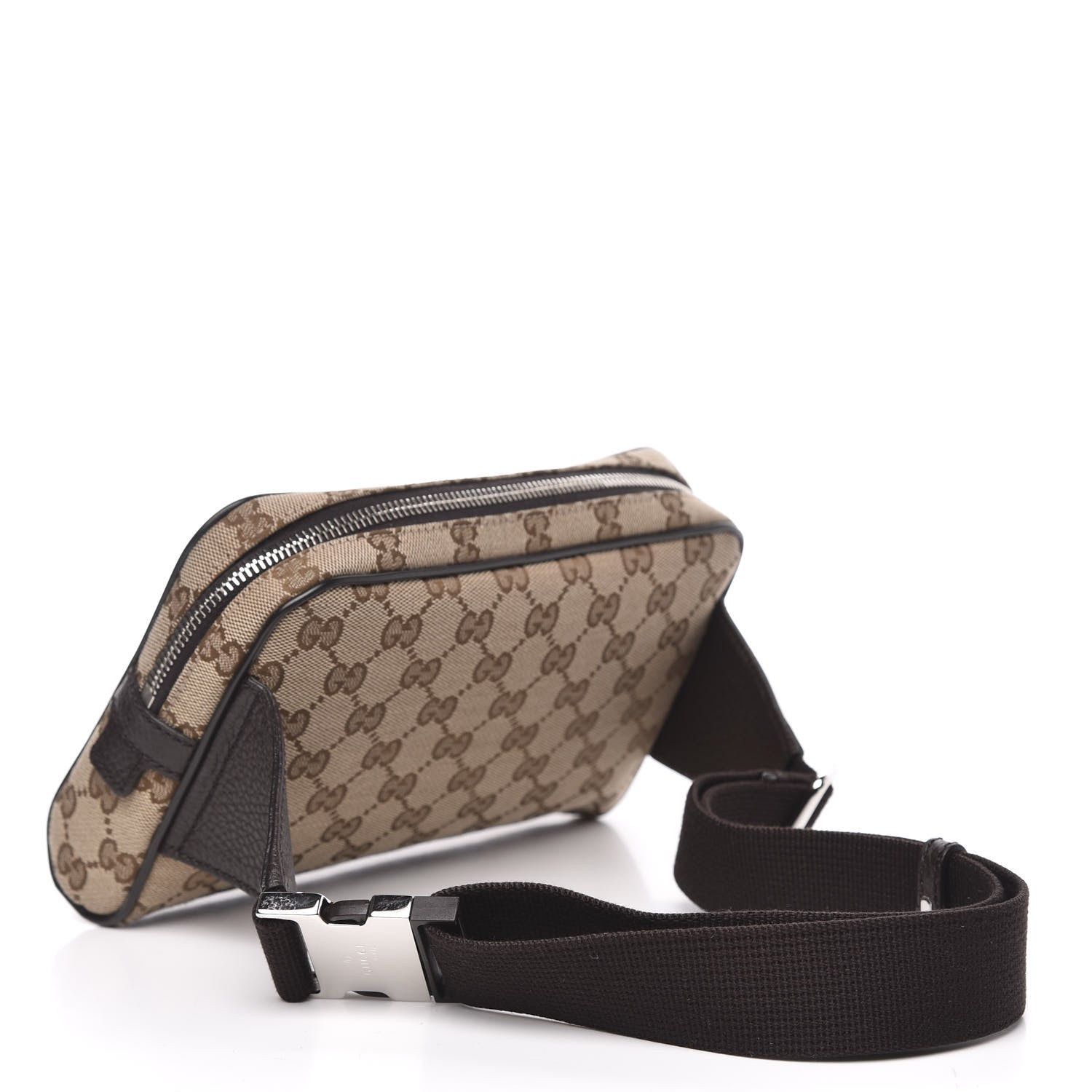 Gucci Monogram Belt Bag Dark Brown 3 of 10