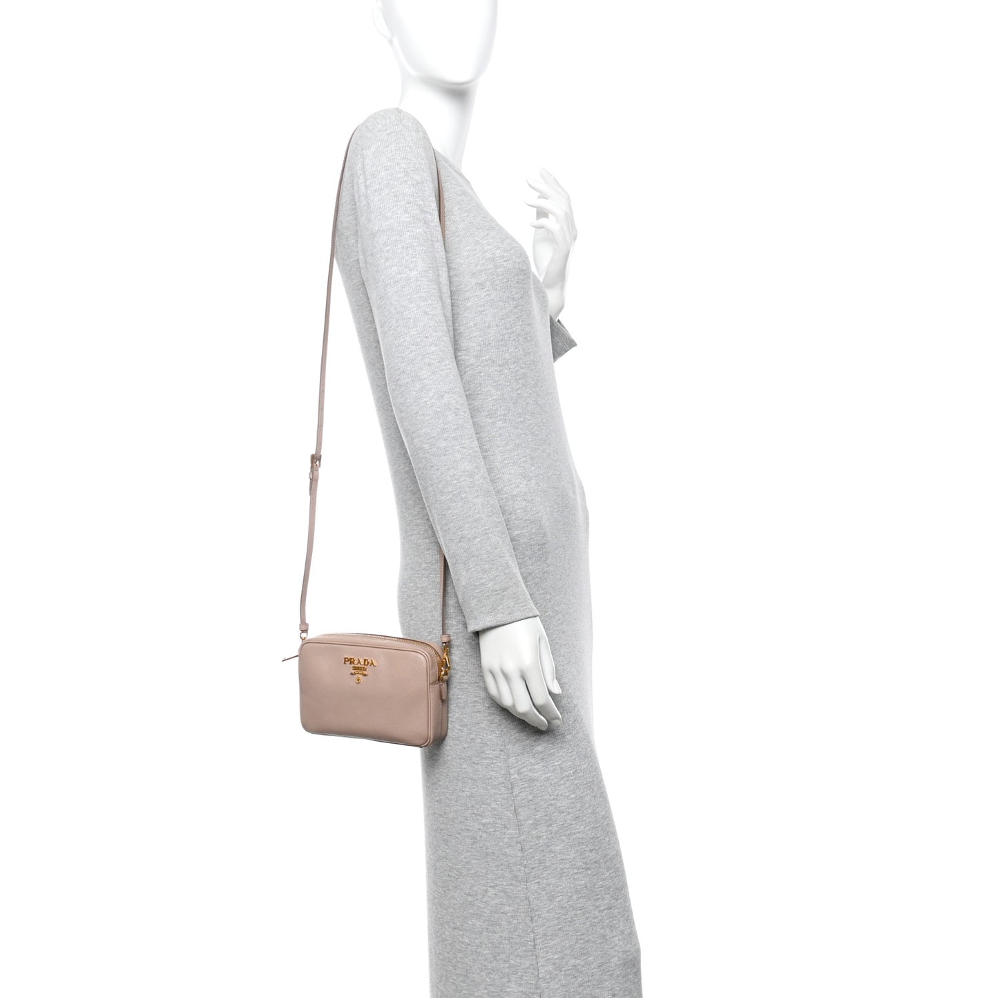 Saffiano Lux Small Camera Crossbody Bag Cirpria