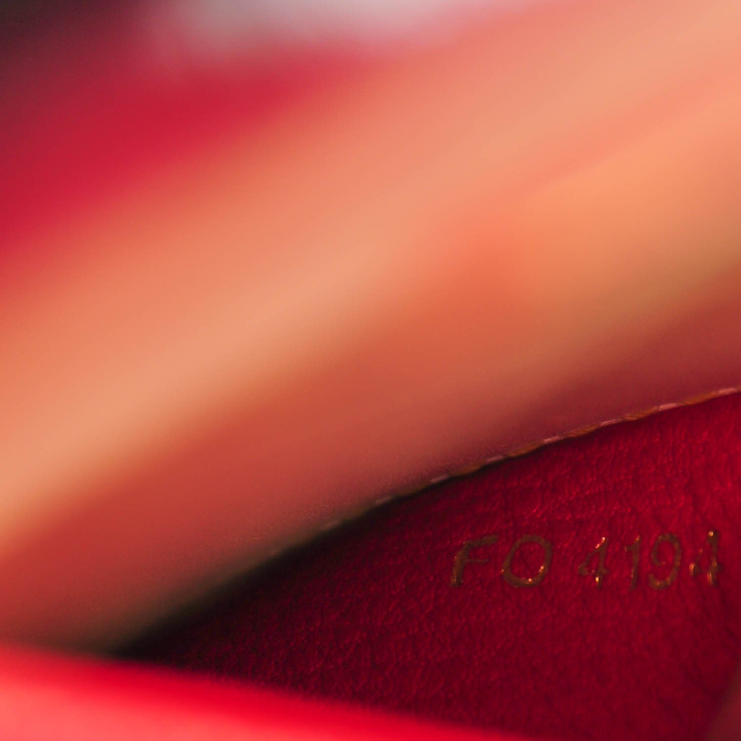Louis Vuitton Monogram Calf Hair Spikes Iconoclasts Christian Louboutin Tote Red 7 of 7