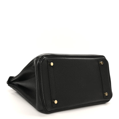Hermes Togo BIRKIN 30 Black 4 of 10