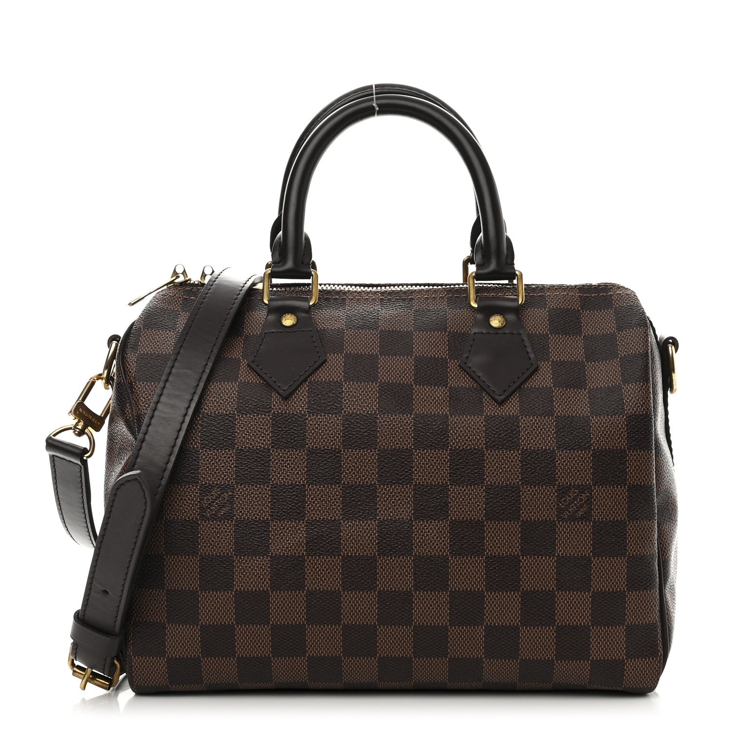 Louis Vuitton Damier Ebene Speedy Bandouliere 25 1 of 10