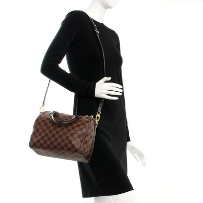 Louis Vuitton Damier Ebene Speedy Bandouliere 25 2 of 10