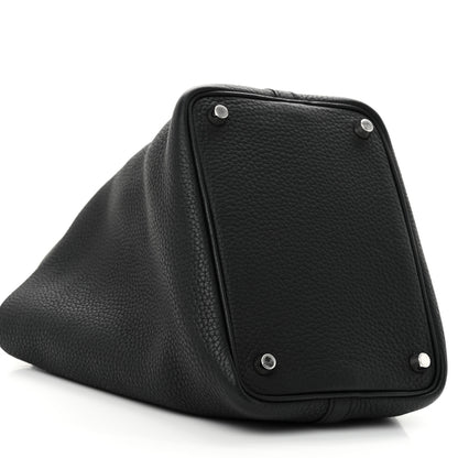 Hermes Taurillon Clemence Picotin Lock 18 PM Black 9 of 10