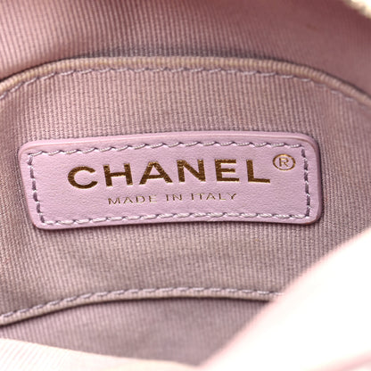 Chanel Iridescent Caviar Quilted Vertical My Perfect Camera Case Pink 6 of 10