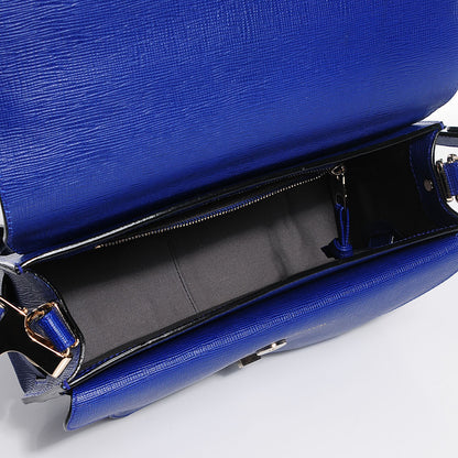 Proenza Schouler Textured Leather Mini PS11 Classic Shoulder Bag Ultramarine 5 of 8
