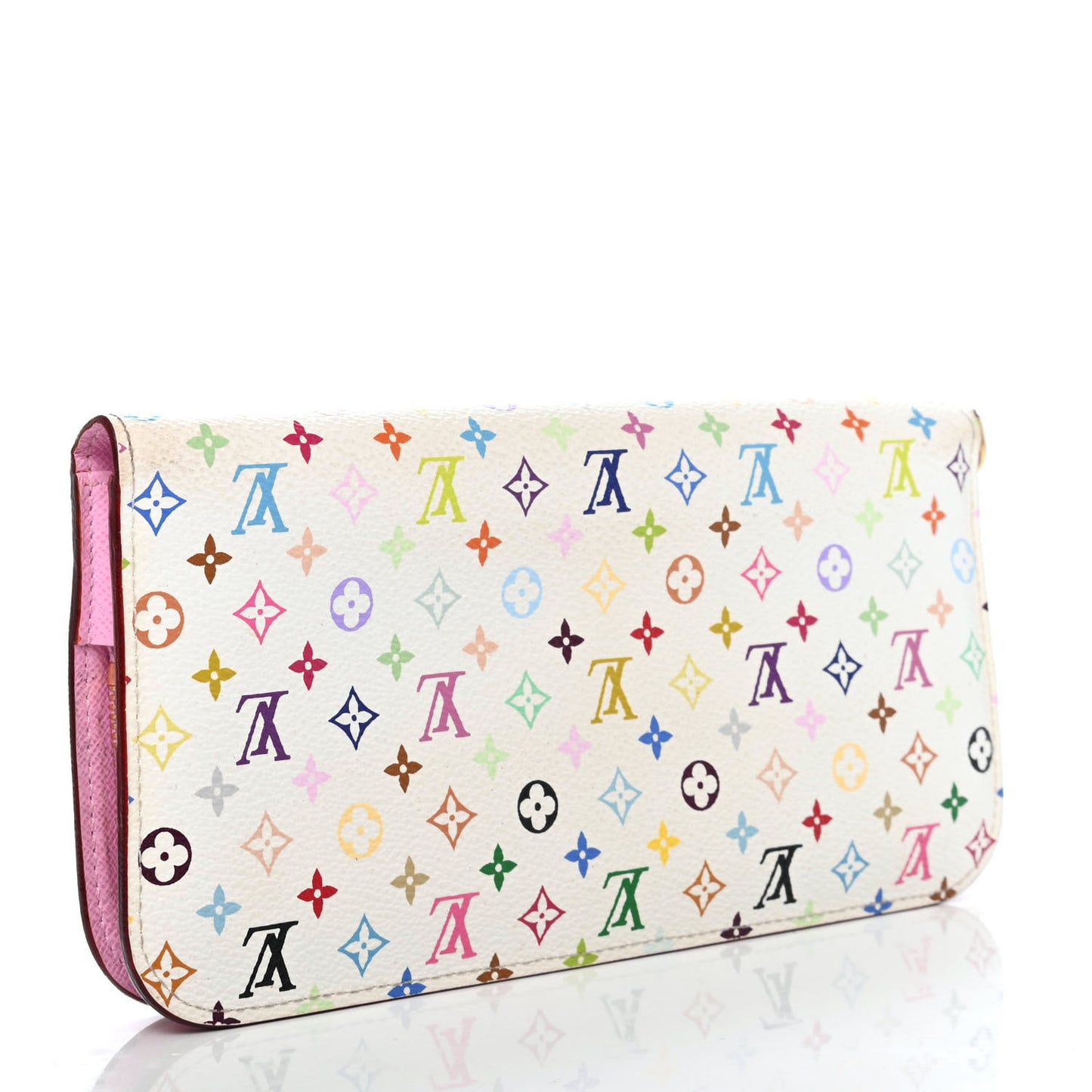 Monogram Multicolor Insolite Wallet White Litchi