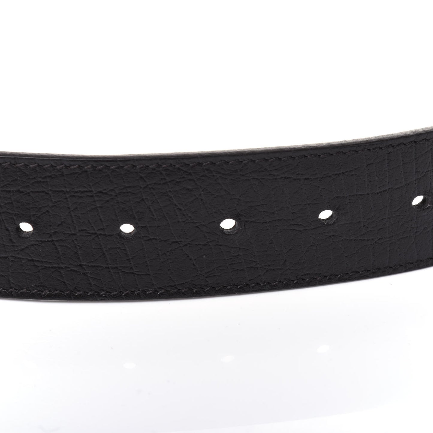 Calfskin Web Interlocking G Belt 105 42 Dark Brown