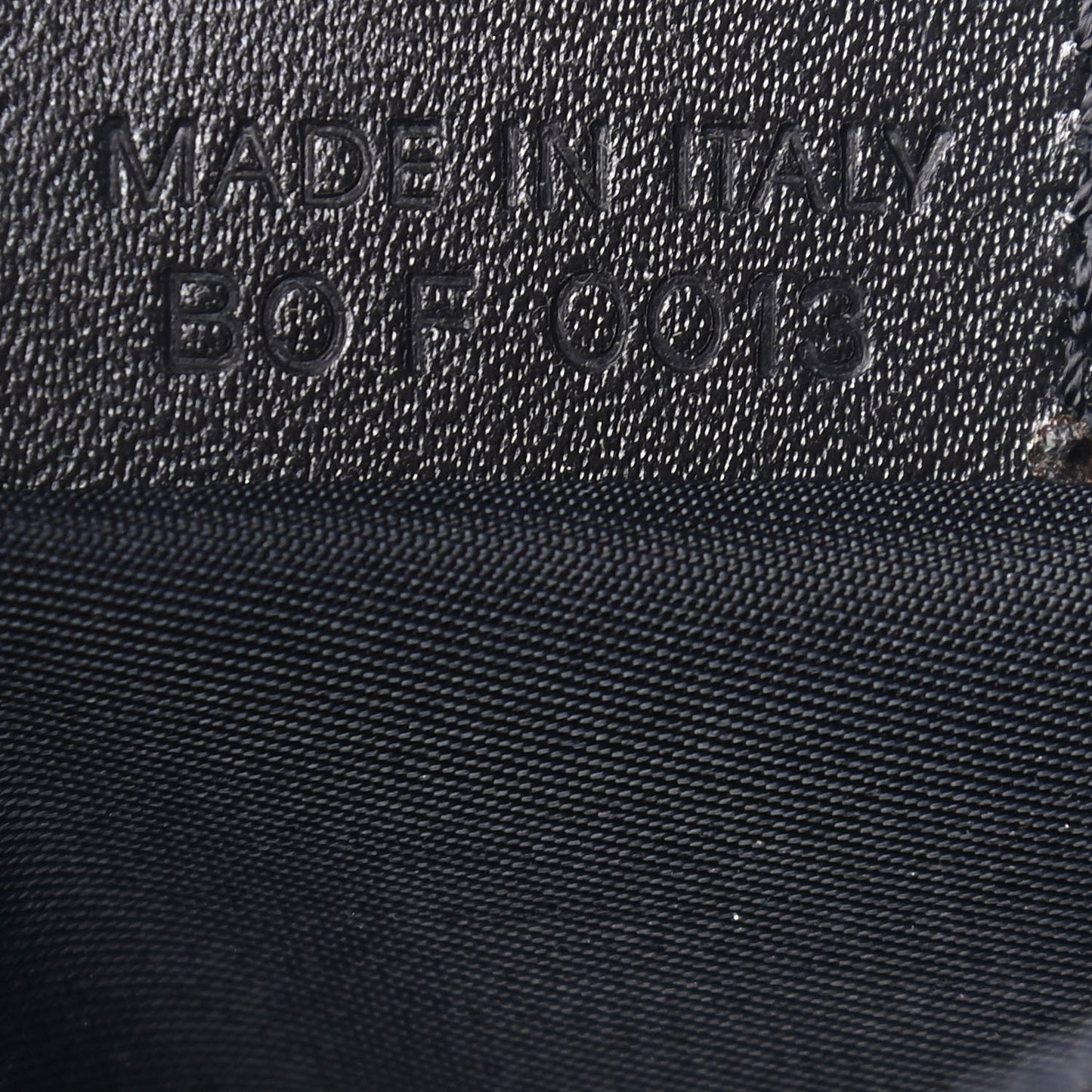 Monogram Shoulder Bag Pochette Black