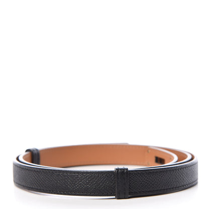 Hermes Epsom Kelly Belt Black 3 of 7