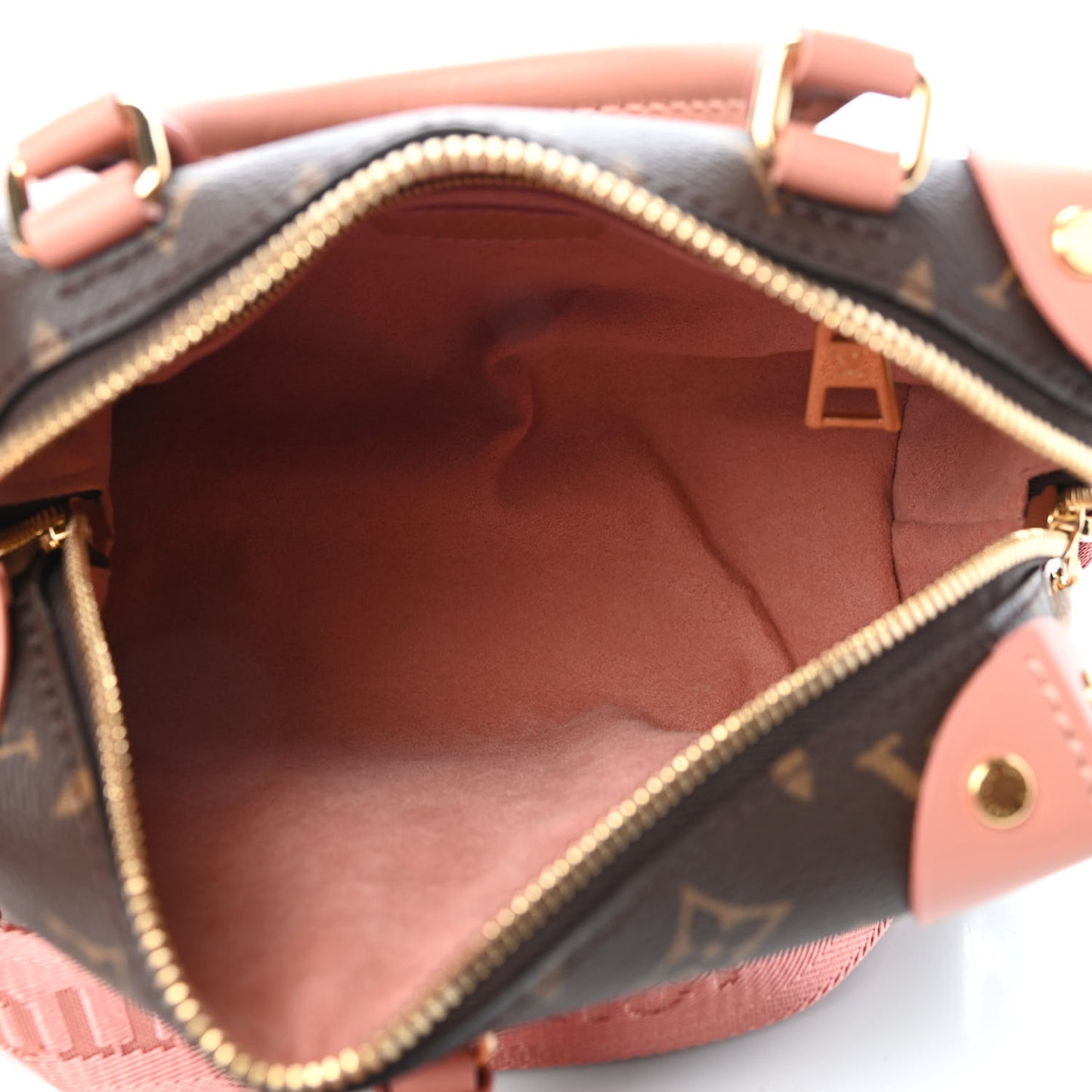 Monogram Petite Malle Souple Peach