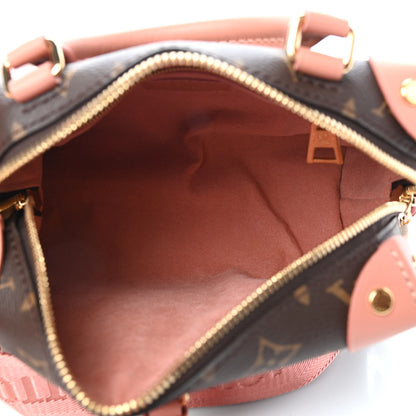 Louis Vuitton Monogram Petite Malle Souple Peach 5 of 9