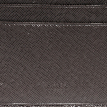 Prada Saffiano Metal Long Wallet Grafite 6 of 8