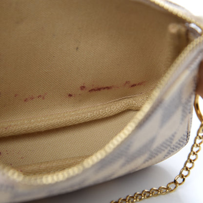 Louis Vuitton Damier Azur Mini Pochette Accessories 8 of 9