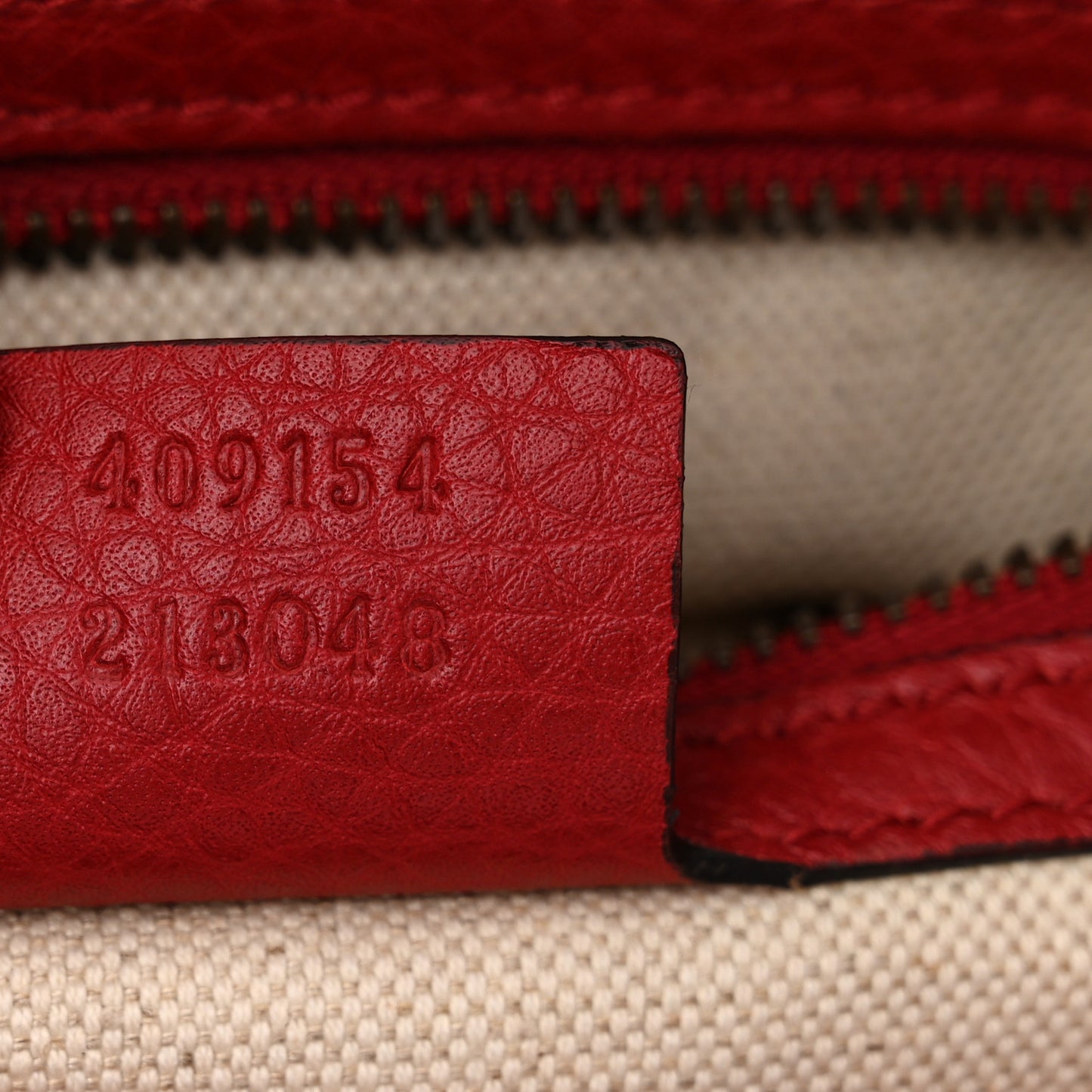 Cellarius Calfskin Feline GG Marmont Flap Shoulder Bag Vulcanic Red
