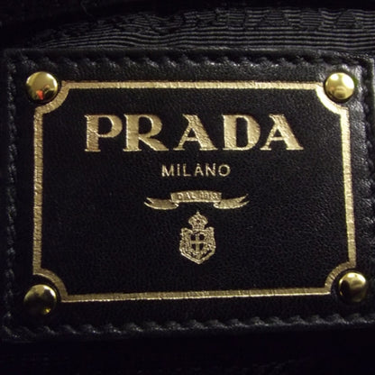 Prada Nappa Dressy Gaufre Tote Black 9 of 11