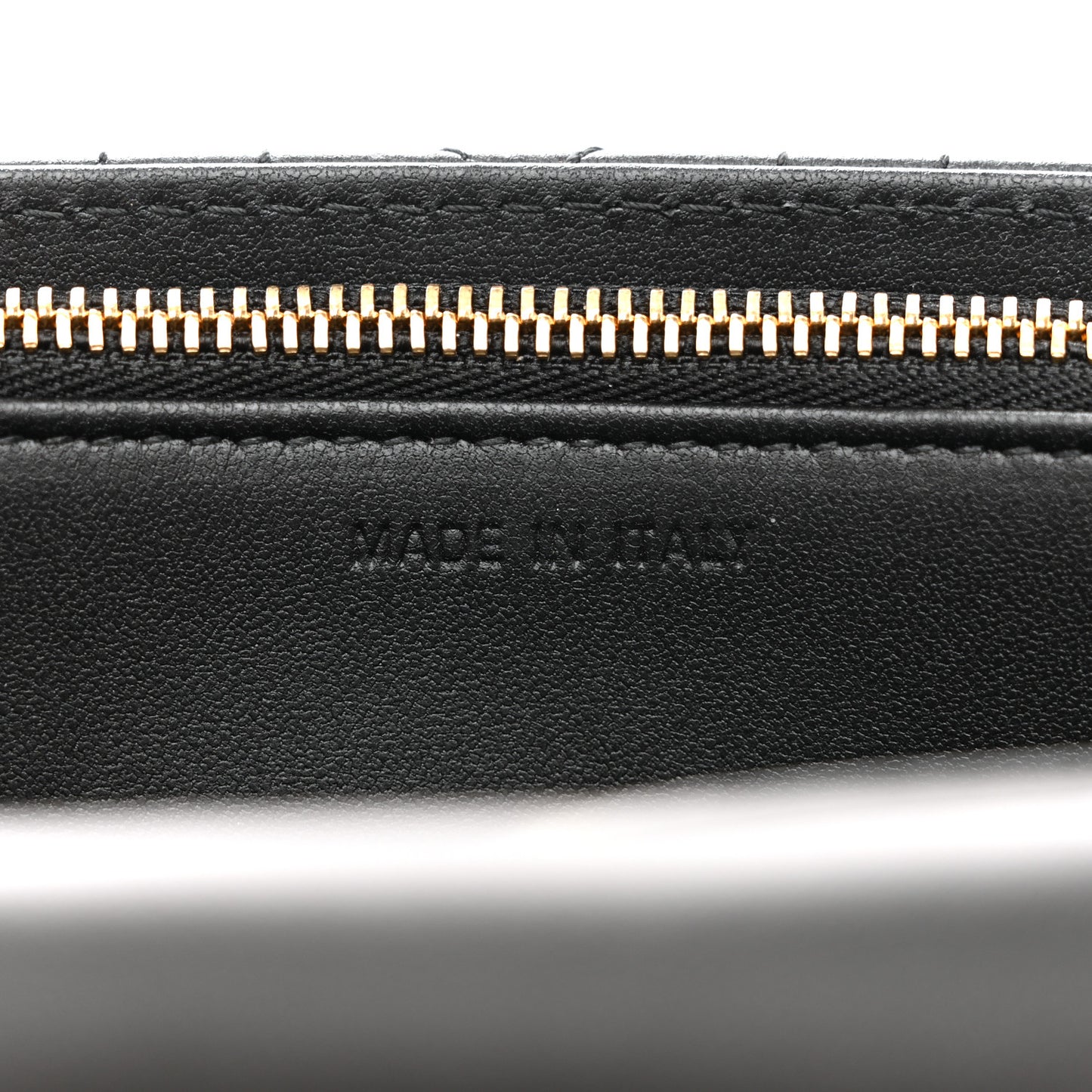 Lambskin Cannage Chain My Dior Daily Chain Pouch Black
