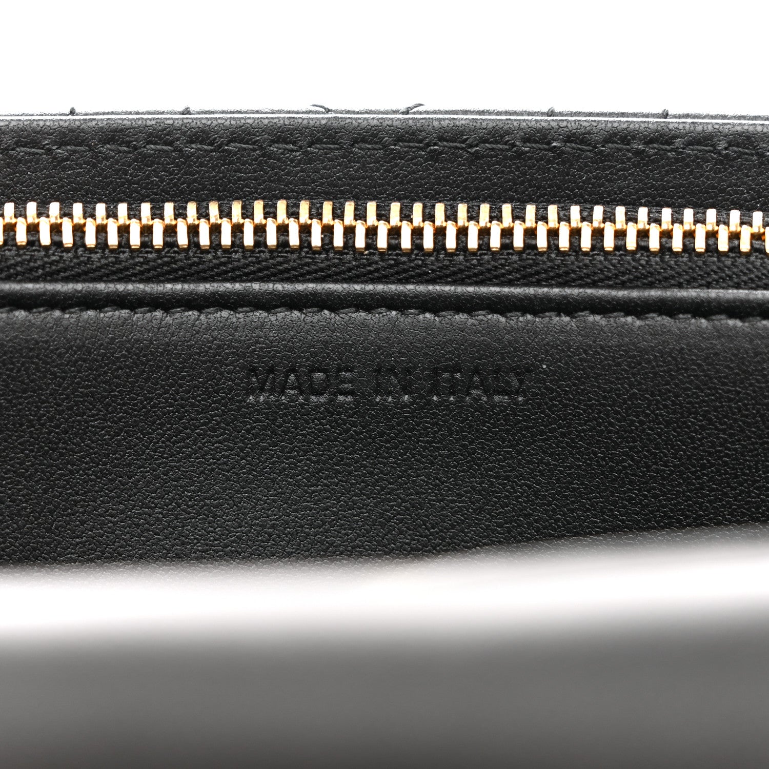 Christian Dior Lambskin Cannage Chain My Dior Daily Chain Pouch Black 7 of 12