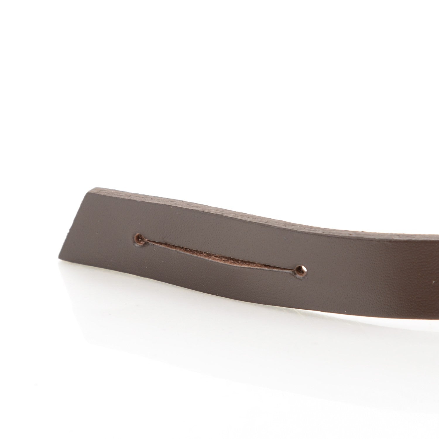 Louis Vuitton Calfskin 12mm Favorite Long Strap Brown 4 of 4