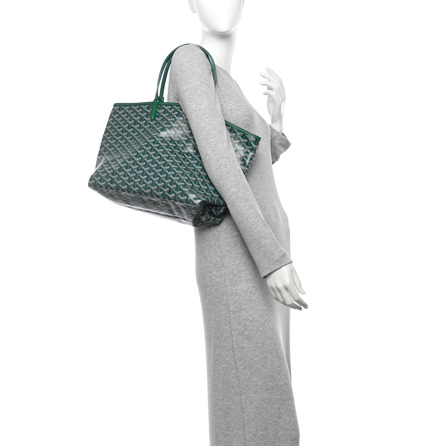 Goyard Goyardine Saint Louis PM Green 2 of 11