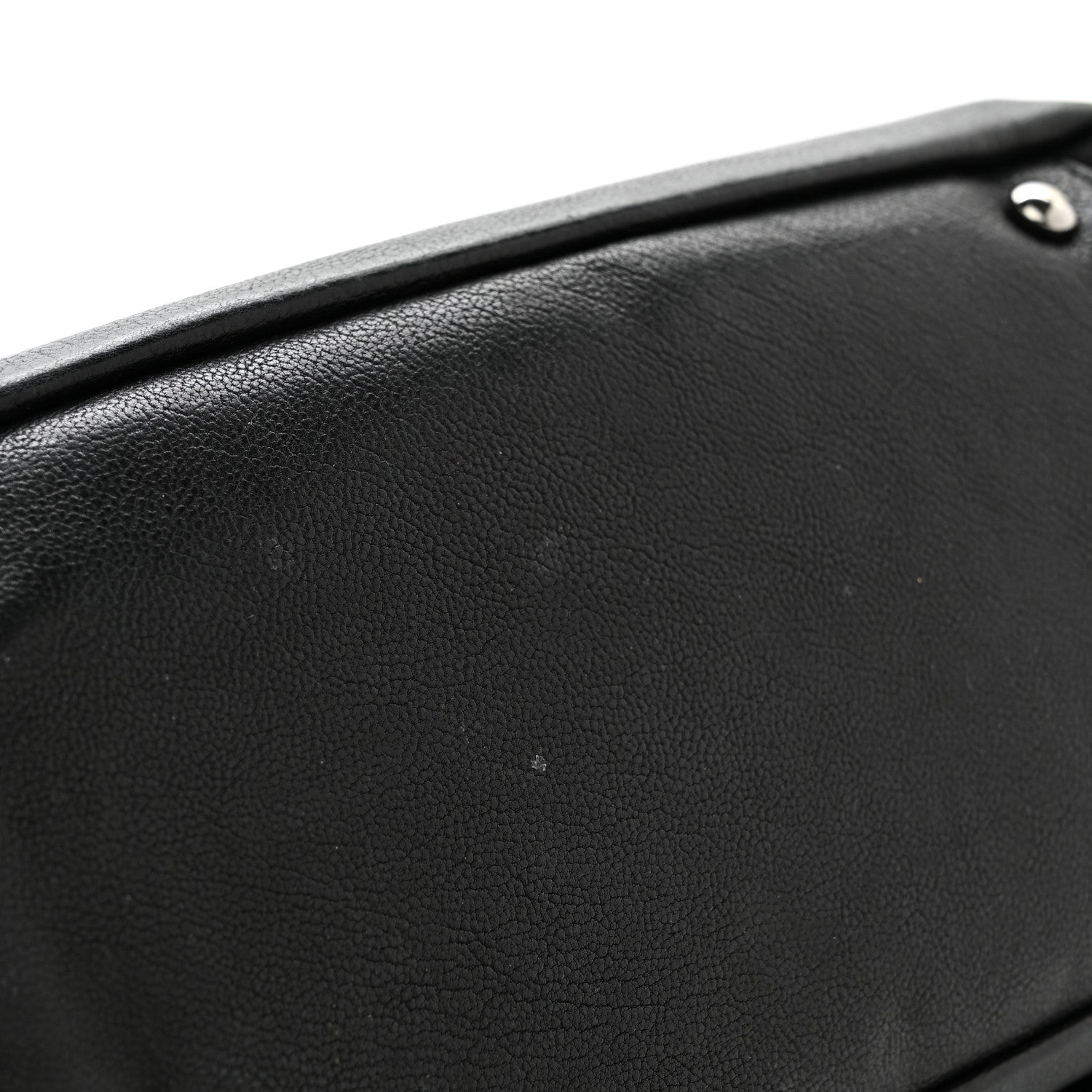 Chanel Calfskin Diamond Stitch Accordion Flap Black 12 of 21