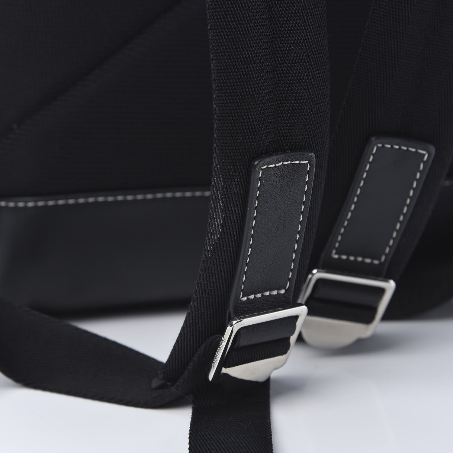 Burberry E-Canvas Check Backpack Dark Birch Brown 10 of 10