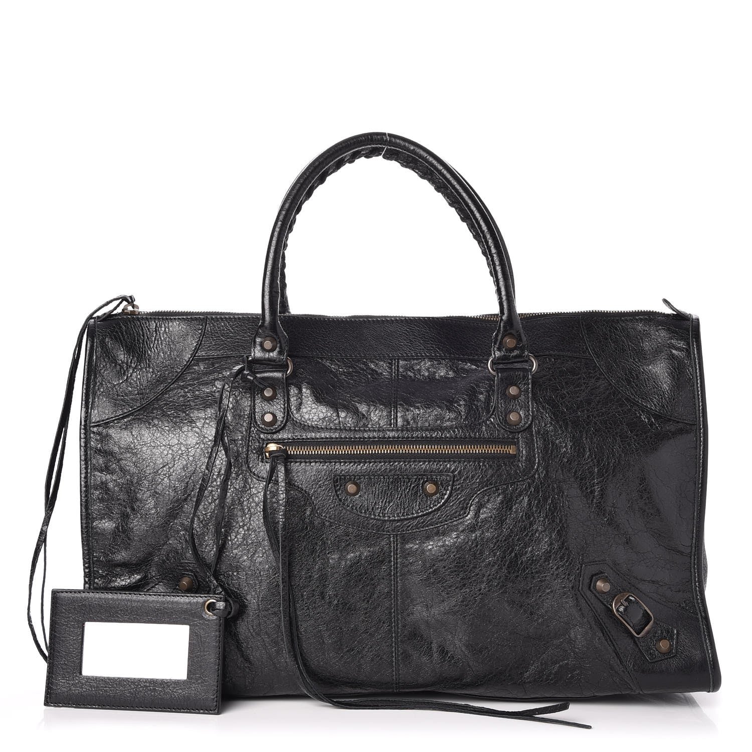 Balenciaga Agneau Classic Hardware Work Black 1 of 7