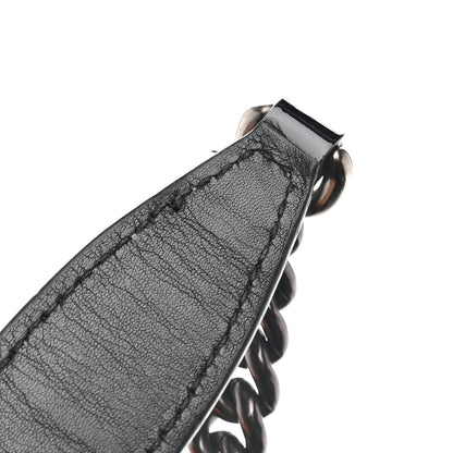 Gucci Patent Shearling Medium Soho Chain Shoulder Bag Black 14 of 14