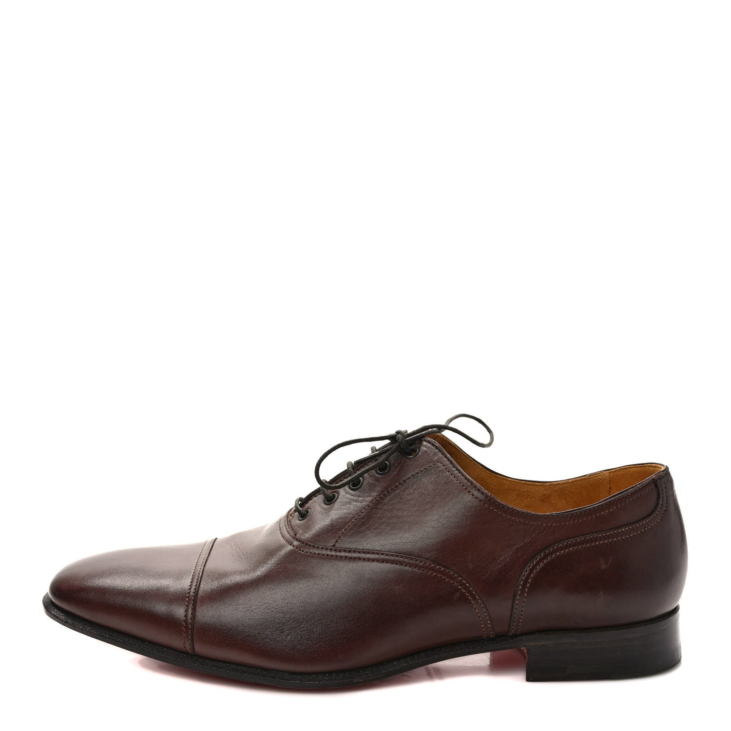Hermes Calfskin Mens Philip Oxford 46 Black 1 of 10