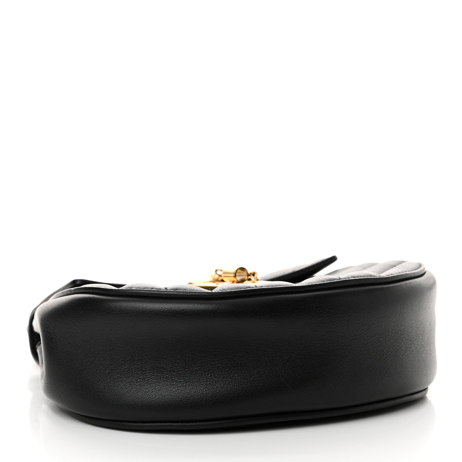 Chloe Calfskin Quilted Mini Drew Bijou Shoulder Bag Black 4 of 11