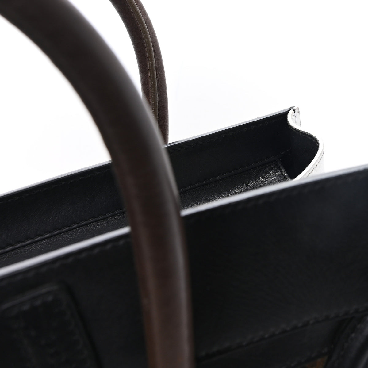 Python Calfskin Mini Luggage Multicolor