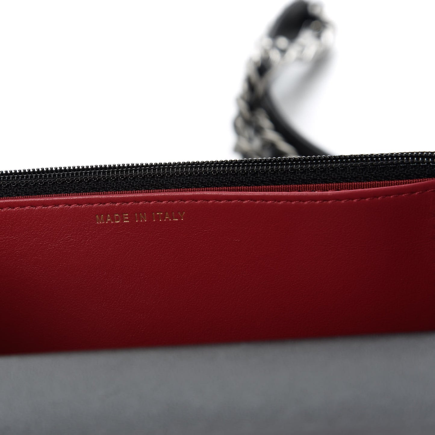 Goatskin Quilted Chanel 19 Wallet On Chain WOC Black