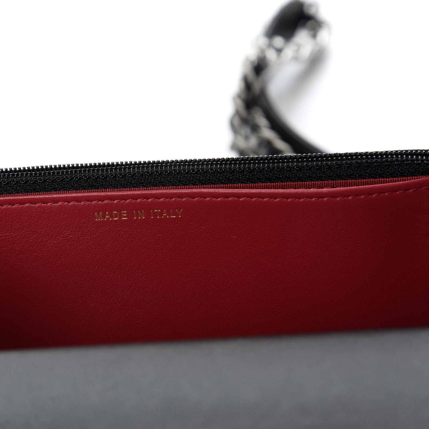 Chanel Goatskin Quilted Chanel 19 Wallet On Chain WOC Black 9 of 12