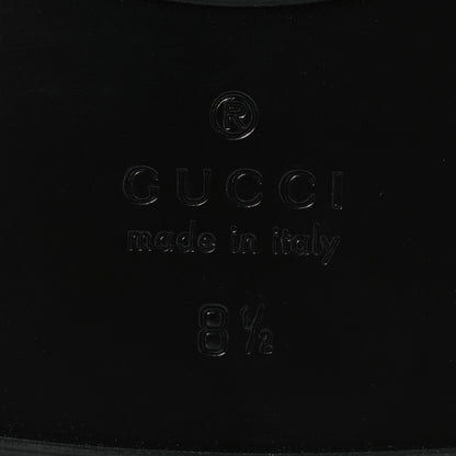 Gucci Nylon Calfskin Web Mens GG Thong Sandals 8.5 Green Red Black 8 of 11