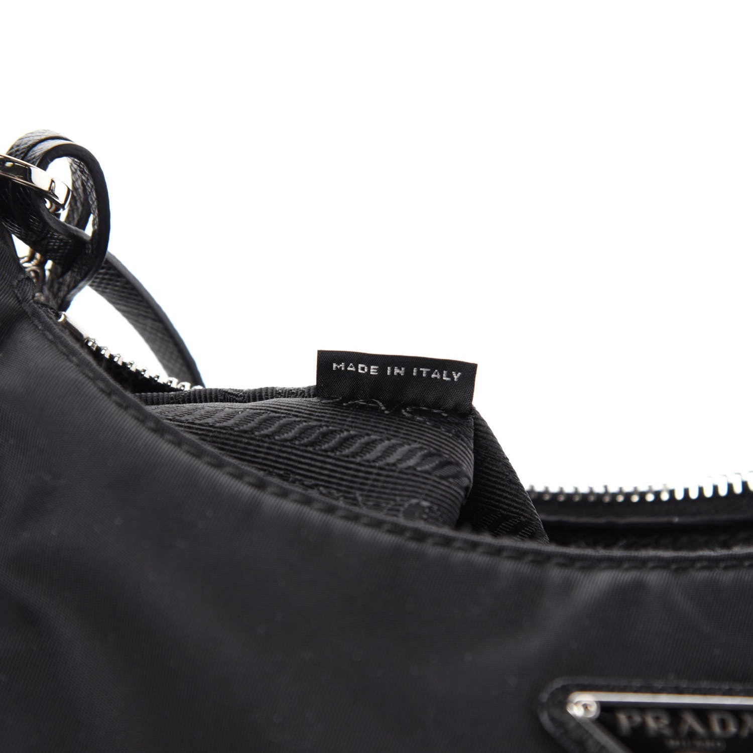 Prada Nylon Re-Edition 2005 Shoulder Bag Black 9 of 11