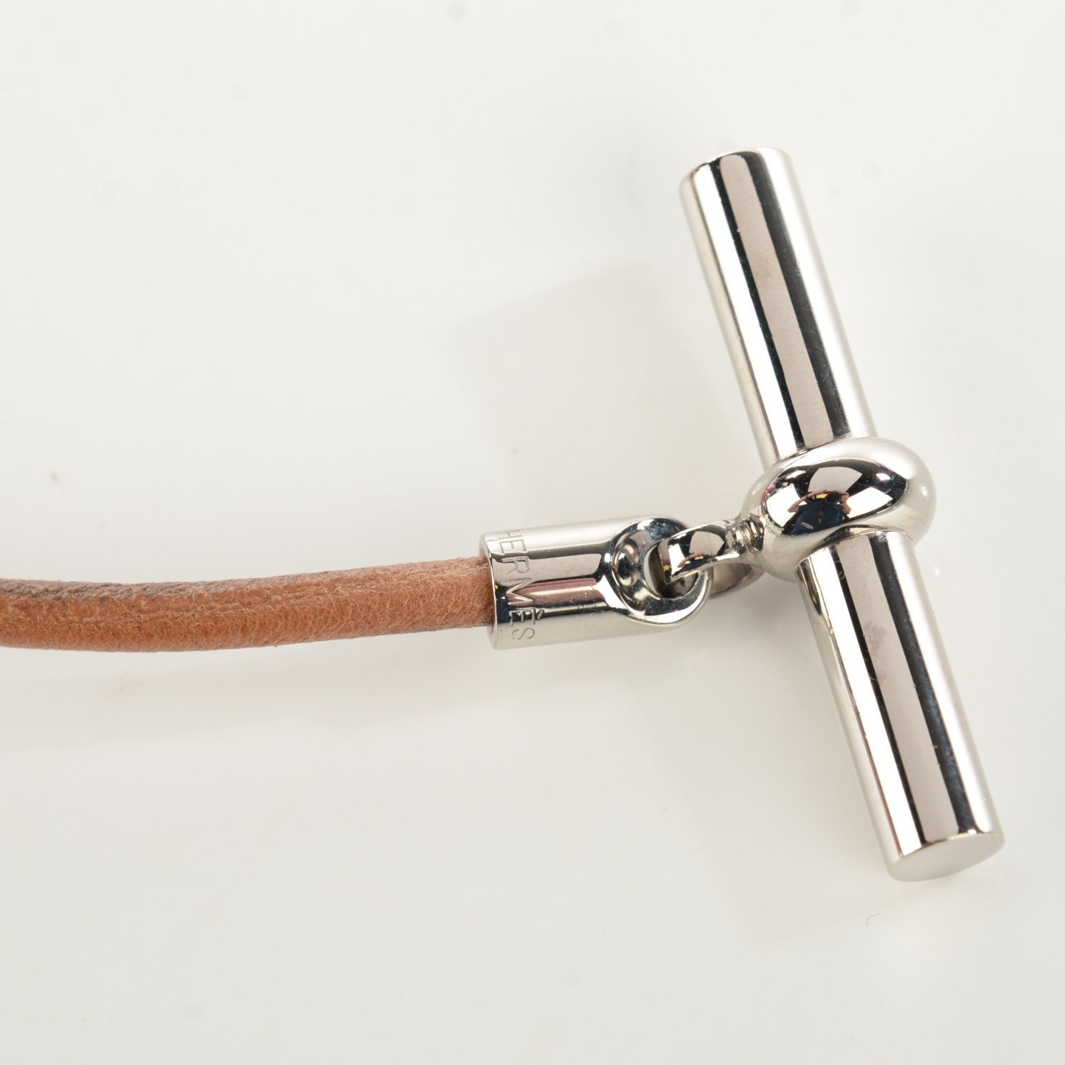 Hermes Natural Bridle Glenan Necklace Bouton 5 of 6