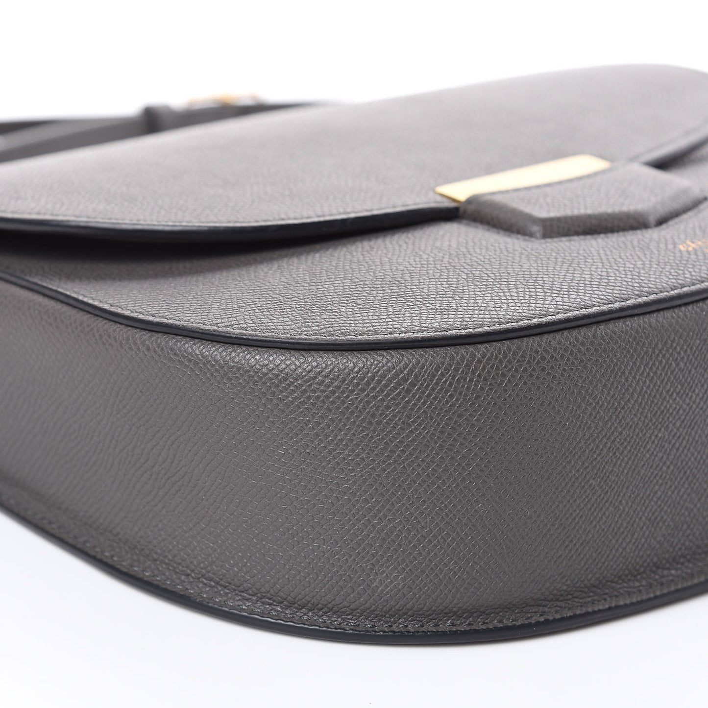 Grained Calfskin Medium Trotteur Taupe