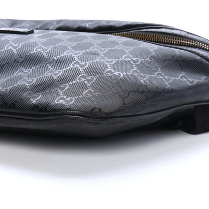 Gucci Imprime Monogram Belt Bag Black 9 of 10