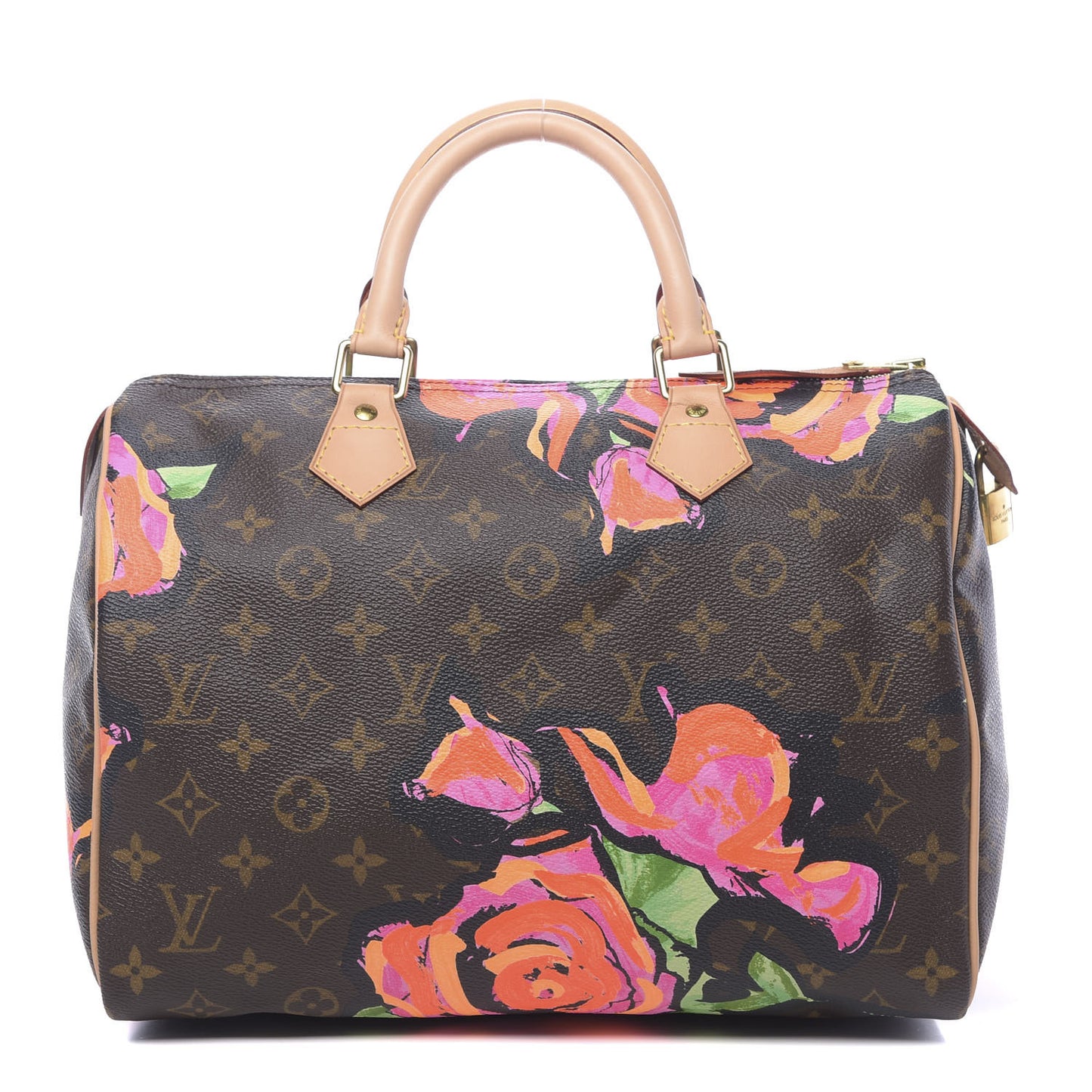 Monogram Roses Speedy 30