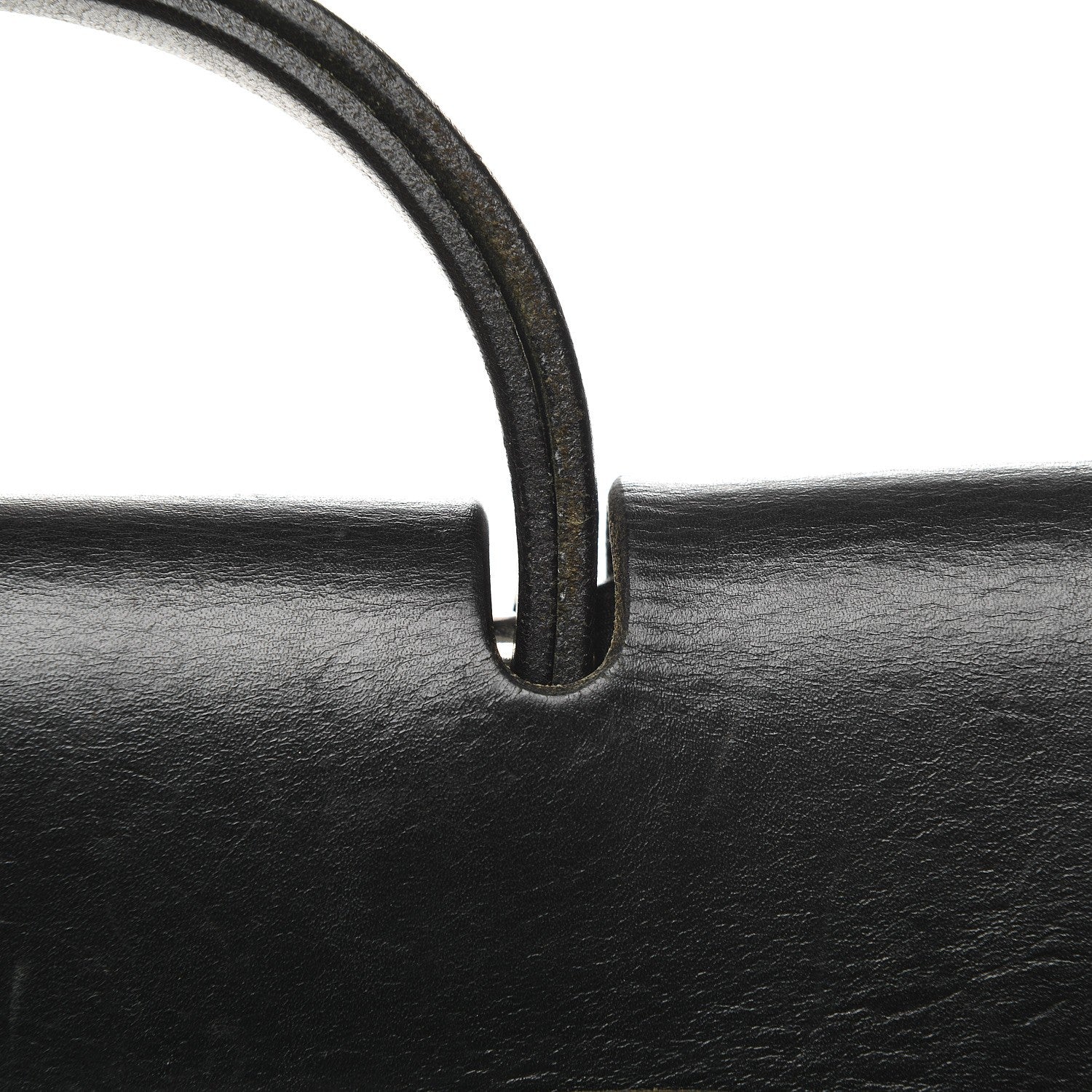 Hermes Toile Vache Calfskin Herbag 39 MM Black 20 of 24