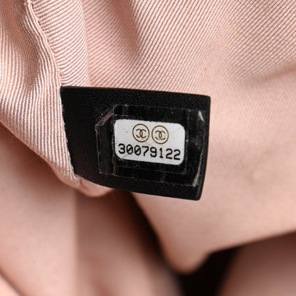 Chanel Silk Maxi Scarf Chanel 19 Flap Black Blue White 7 of 13