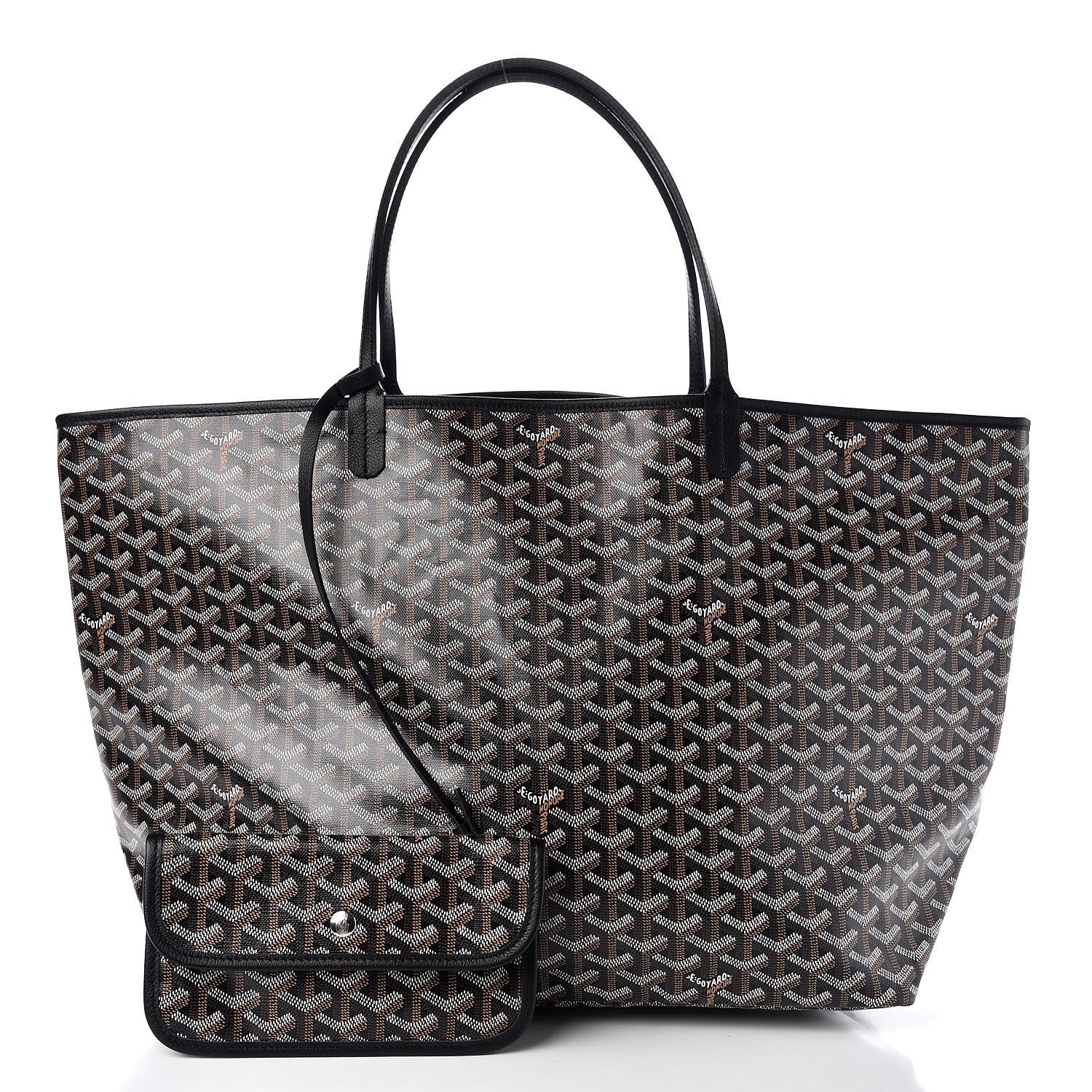 Goyard Goyardine Saint Louis GM Black 1 of 9