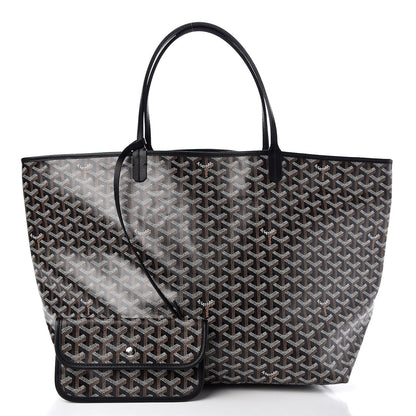 Goyard Goyardine Saint Louis GM Black 1 of 9