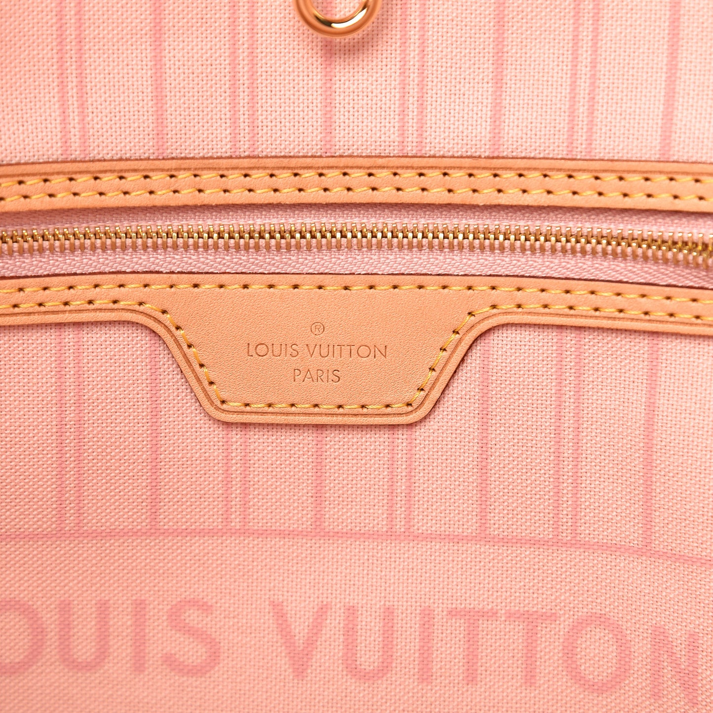 Damier Azur Neo Neverfull MM Rose Ballerine