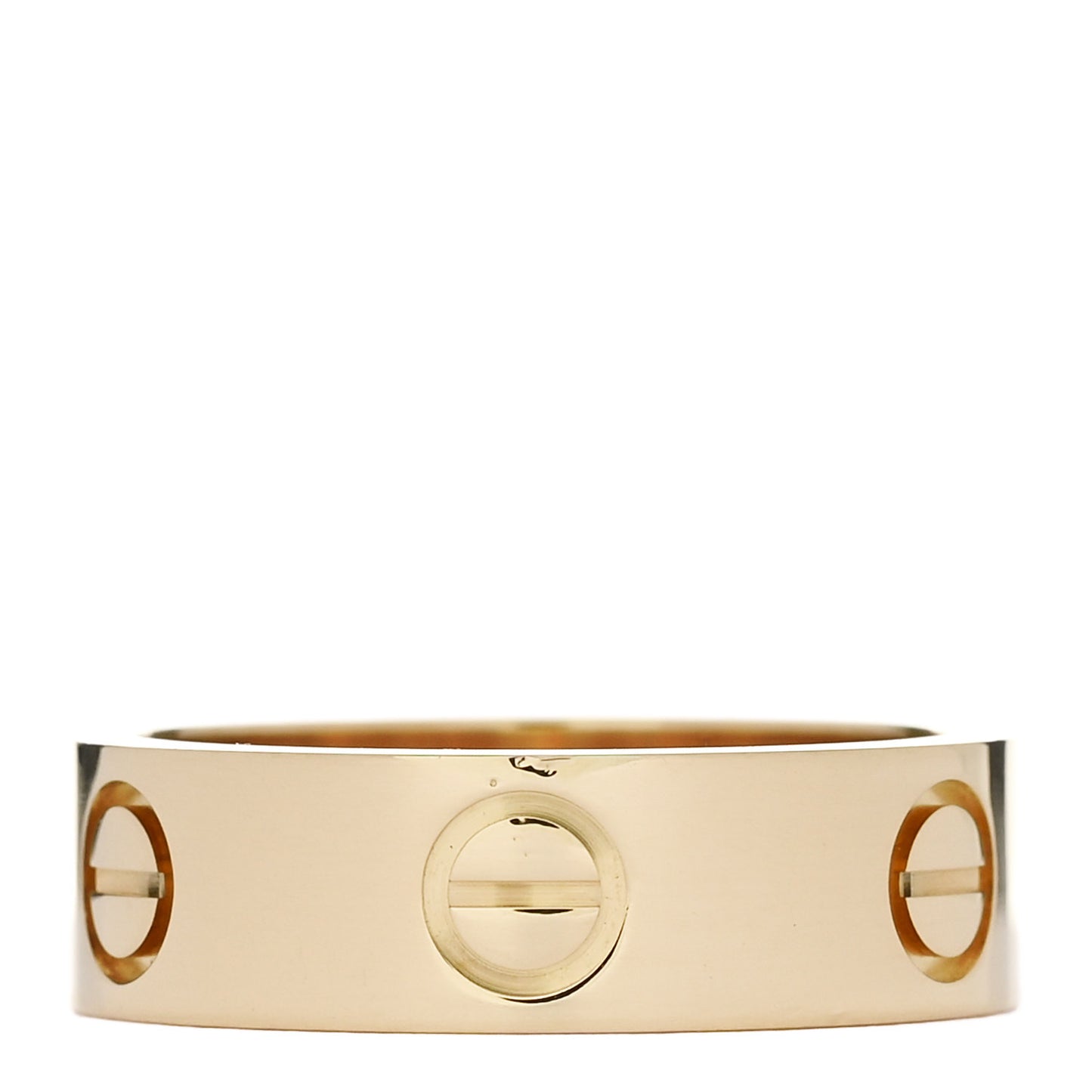 18K Yellow Gold 5.5mm LOVE Ring 51 5.75