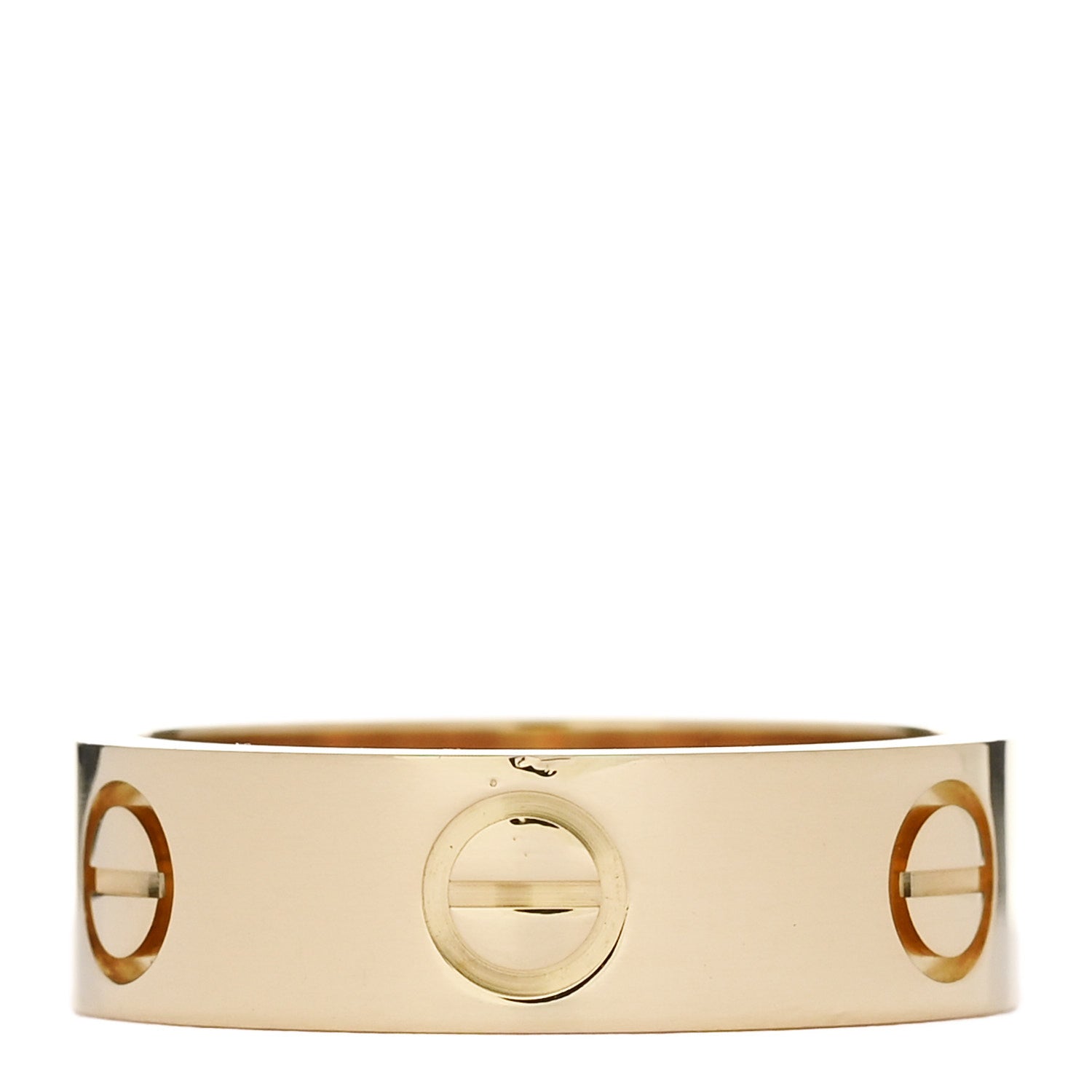 Cartier 18K Yellow Gold 5.5mm LOVE Ring 51 5.75 1 of 5